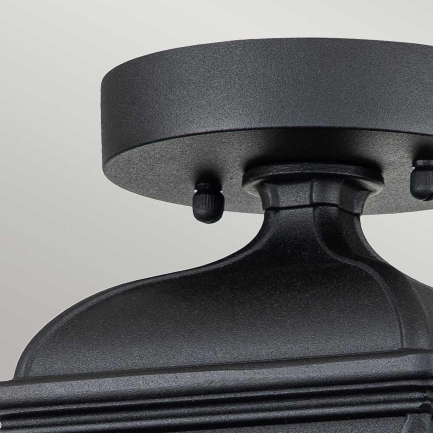 Elstead - Εξωτερικό φωτιστικό οροφής BAYVIEW 1xE27/60W/230V IP44 μαύρο